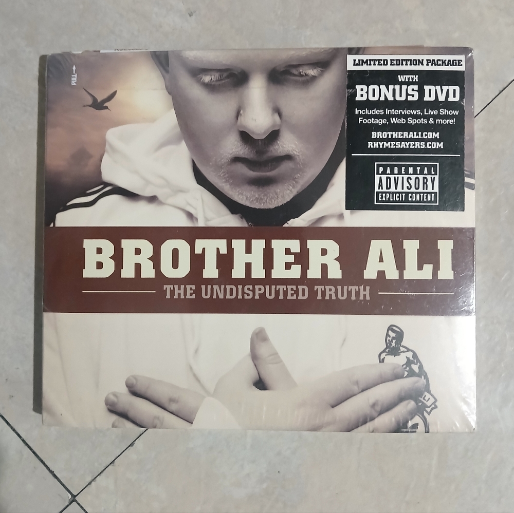 Brother Ali - The Undisputed Truth Limited Edition CD+DVD (NEW SEALED)